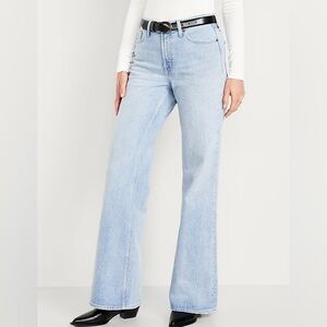 NWT Mid-Rise Loose Boot-Cut Jeans 4